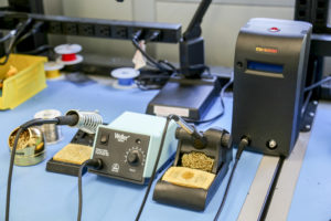 Photo of soldering irons