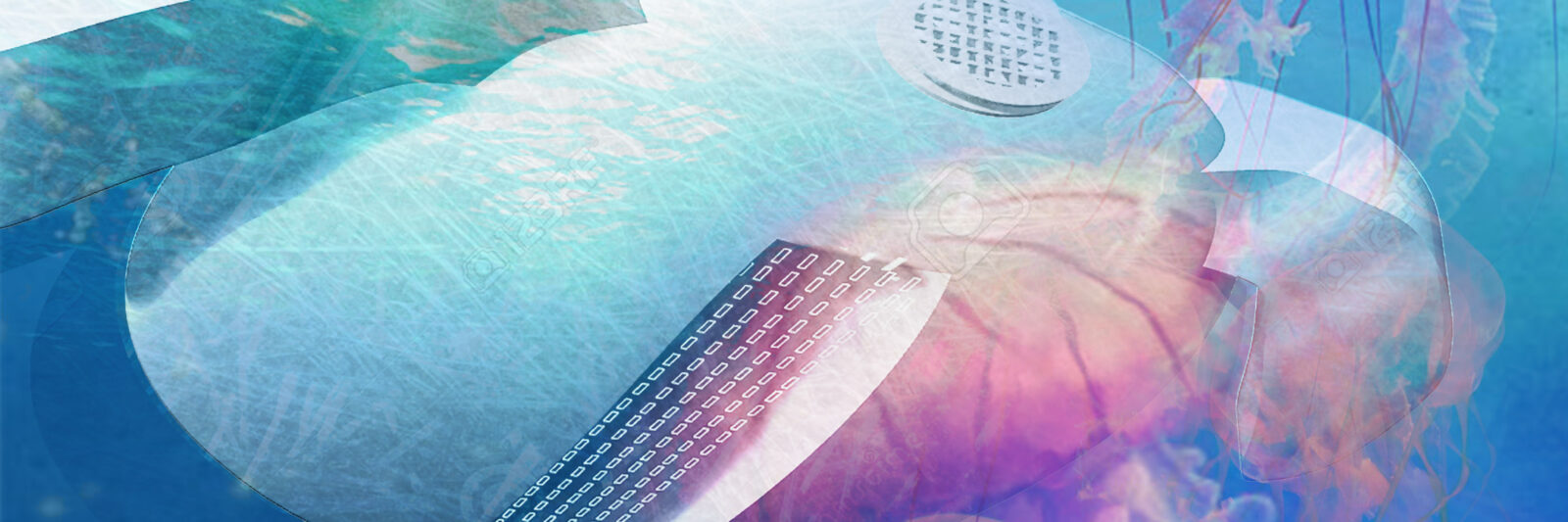 Render of Flipper Filter in action in marine setting