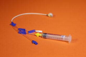 brain saving catheter prototype